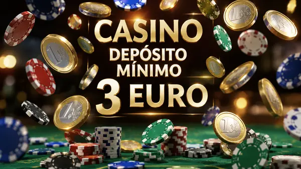 casino depósito mínimo 3 euro