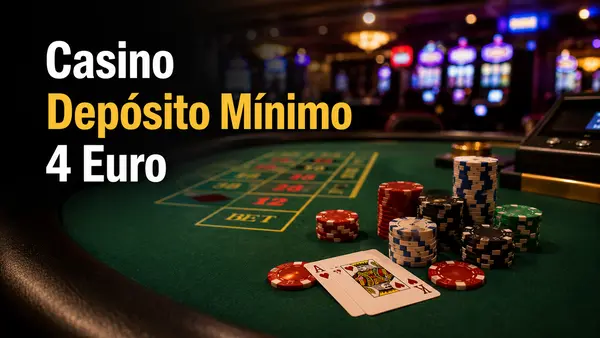 casino depósito mínimo 4 euro
