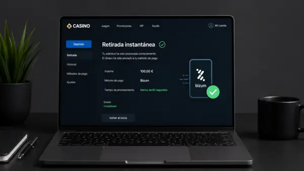 casinos con retirada instantánea