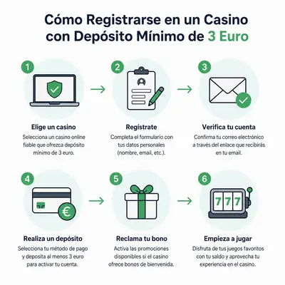 casino depósito mínimo 3 euro